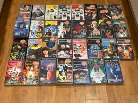 Photo of free Box of Doctor Who VHS tapes (Beeston, NG9) #1