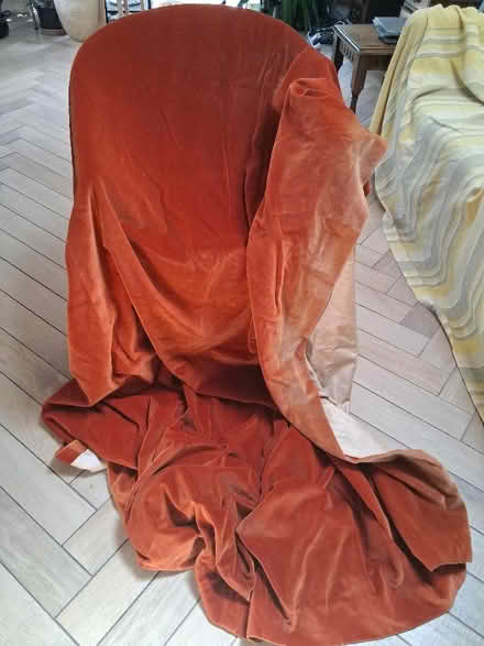 Photo of free Lined Velvet curtain- full length (Farmoor OX2) #1