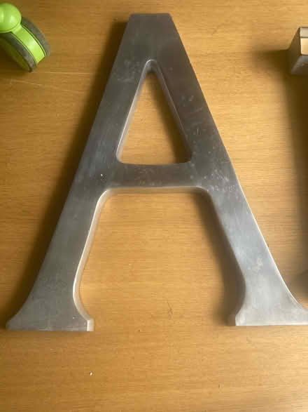 Photo of free Metal letter A (Hamsterley Colliery NE17) #1