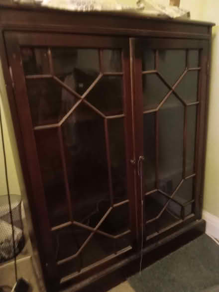 Photo of free Nice retro glass fronted book case in Risinghurst, Oxford (Risinghurst OX3) #1