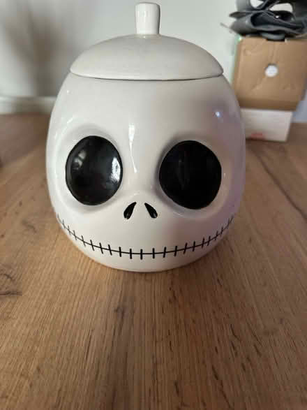 Photo of free Jack Skeleton Biscuit Tin (South Shields NE33) #1