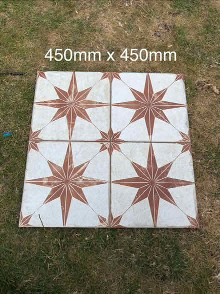 Photo of free 8x Interior Tiles 45cm x 45cm (North Abingdon OX14) #1