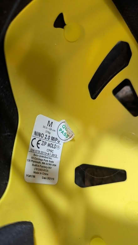 Photo of free Kid's bern bike helment M (North Cambridge) #3