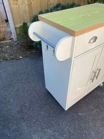 Photo of free Cream kitchen trolley cupboard (Sidley TN39) #2