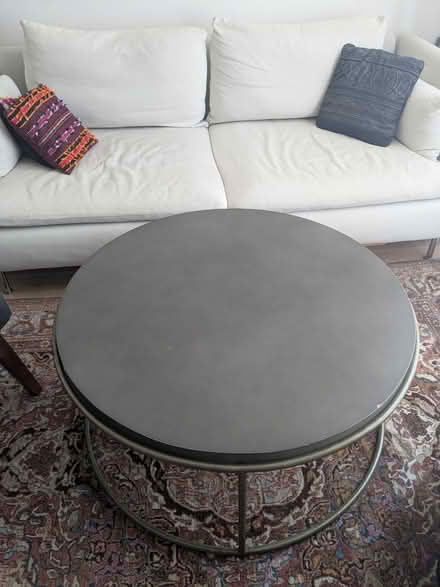 Photo of free Grey concrete coffee table (London SW6) #2