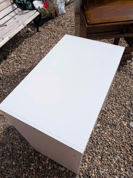 Photo of free Small white IKEA desk (Ilkeston DE7) #2