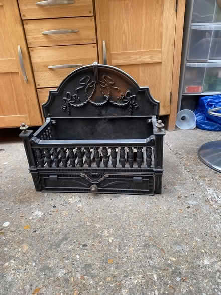 Photo of free Black fireplace grate (Chiswick) #1