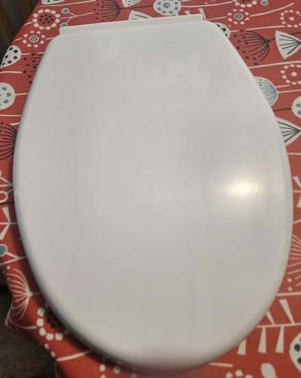 Photo of free Brand new unused white plastic toilet seat (Cashes Green GL5) #3