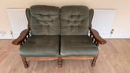 Photo of free Green sofa set (Blackheath SE3) #2