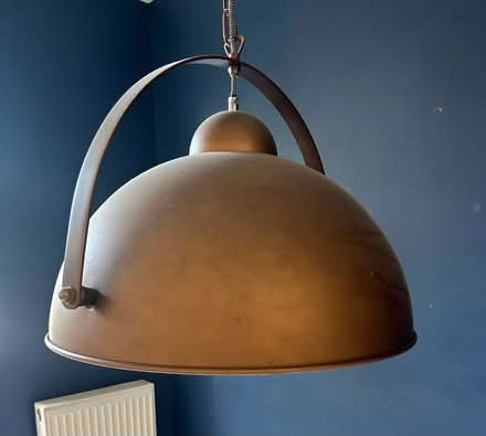 Photo of free Large metal pendant light (Hither Green SE13) #3
