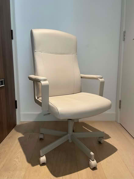 Photo of free IKEA Office Chair / Desk Chair (Beige) (Latimer Road W12) #2