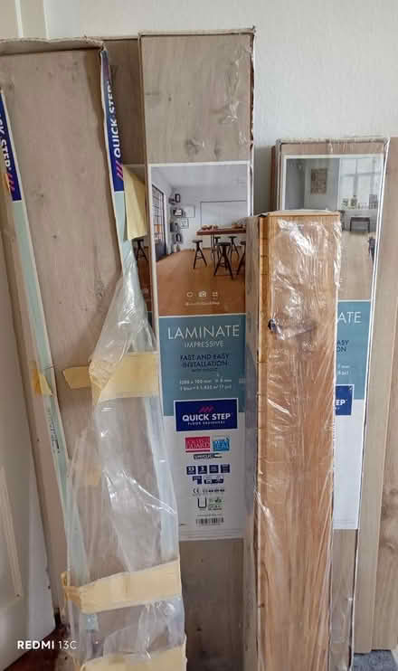 Photo of free Surplus Laminate flooring (Chorley PR7) #1