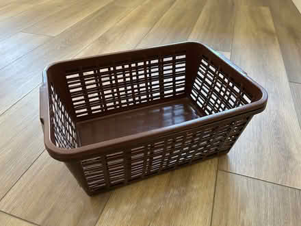 Photo of free Two Plastic Baskets (Shenley WD7) #2