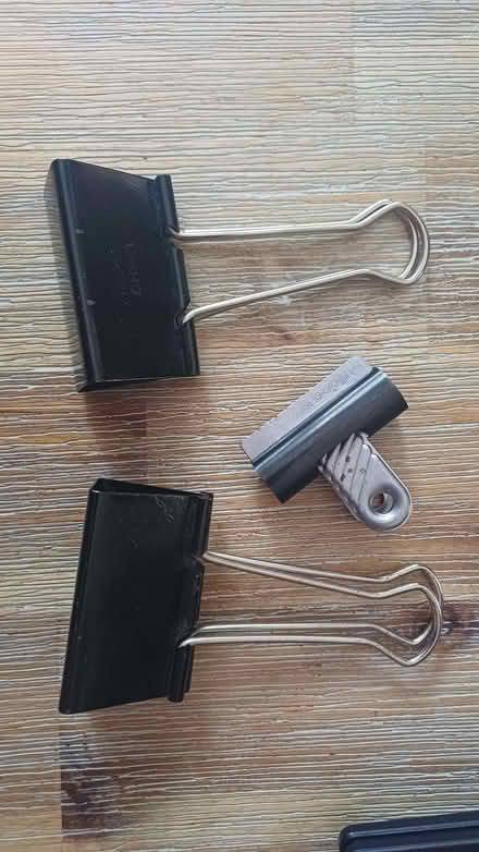 Photo of free Bulldog clips (Bradbourne Lakes TN13) #1