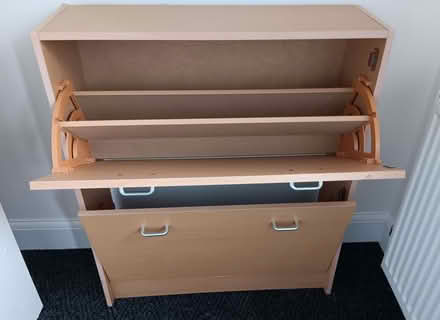 Photo of free shoe storage cupboard (Whitehill SG4) #2
