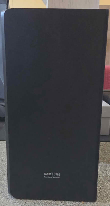 Photo of free Samsung Subwoofer (Homestead Rd & Heron Ave) #2