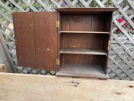 Photo of free Small wooden cupboard (Winterbourne Monkton SN4) #2