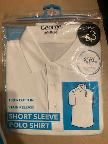Photo of free School polo shirts (Nesscliffe SY4) #1