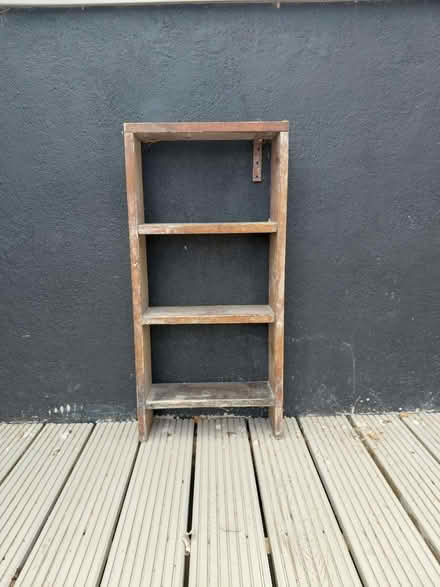 Photo of free Small brown wood shelves UPCYCLE (Rathfarnham) #2