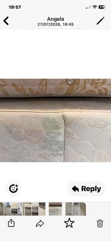 Photo of free Double Bed and Headboard (NE28 Wallsend) #1