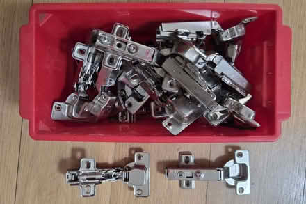 Photo of free 24 x Hafel cupboard hinges (Stoke Newington N16) #1