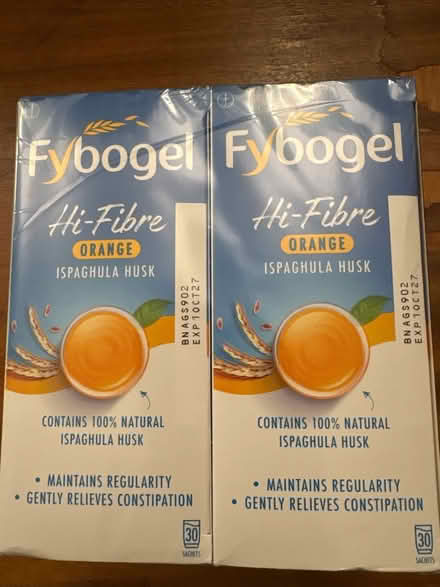 Photo of free Fybogel sachets (Stretton, Rutland LE15 7) #1