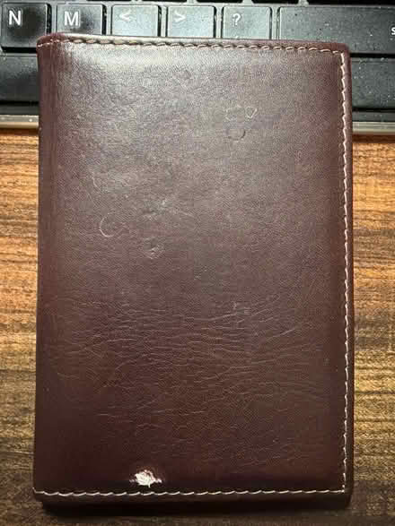 Photo of free Brown Leather Passport Wallet (Tricia Meadows Mt Laurel) #3