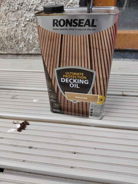 Photo of free Ronseal decking oil used (Rathfarnham) #1