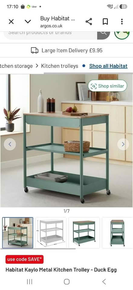 Photo of free Kitchen trolley (St Albans AL1) #1