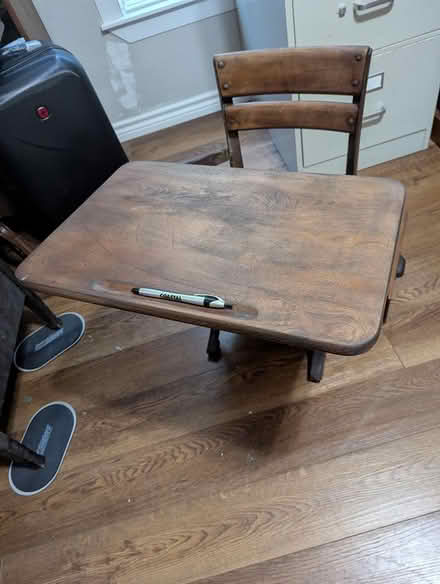 Photo of free Small child's desk (Outside city limits of Jasper) #2