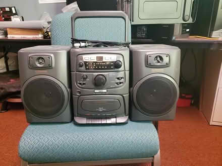 Photo of free AM/FM/CD/Cassette boombox (South Bellevue) #1