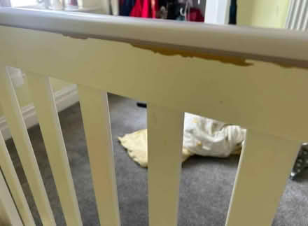 Photo of free MotherCare Sleigh Cot Bed (BD10) #3