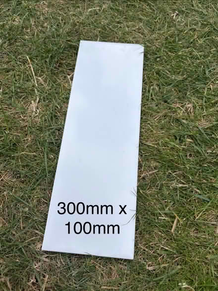 Photo of free 13x Small White Tiles 30x10cm (North Abingdon OX14) #1