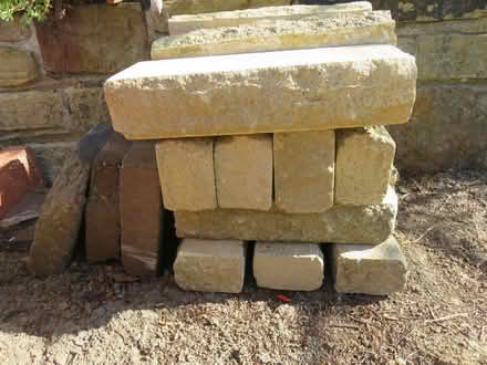 Photo of free 25 Sandstone colour Bricks (Bexhill TN39) #1