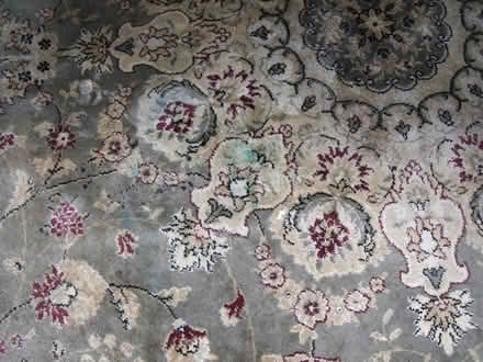 Photo of free large green rug (Neston CH64) #3