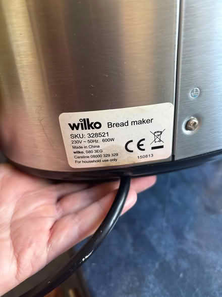 Photo of free Bread Maker (Hemel Hempstead HP2) #3