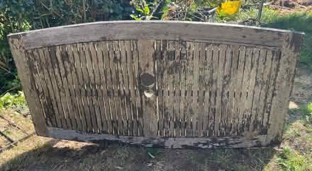 Photo of free 6 seater hardwood outdoor garden table (Rubery B45) #1