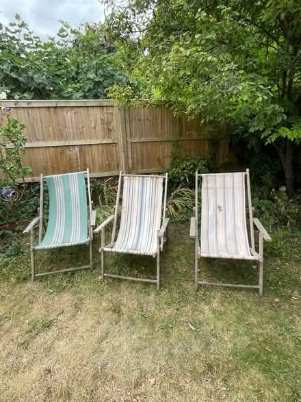 Photo of free Three Garden Deckchairs (Walton Manor OX2) #2