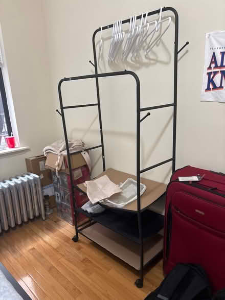 Photo of free Metal clothes and shoe rack (Midtown east) #1