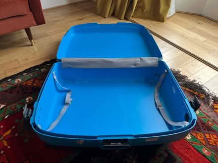 Photo of free Large hard shell suitcase (Ibrox G51) #1