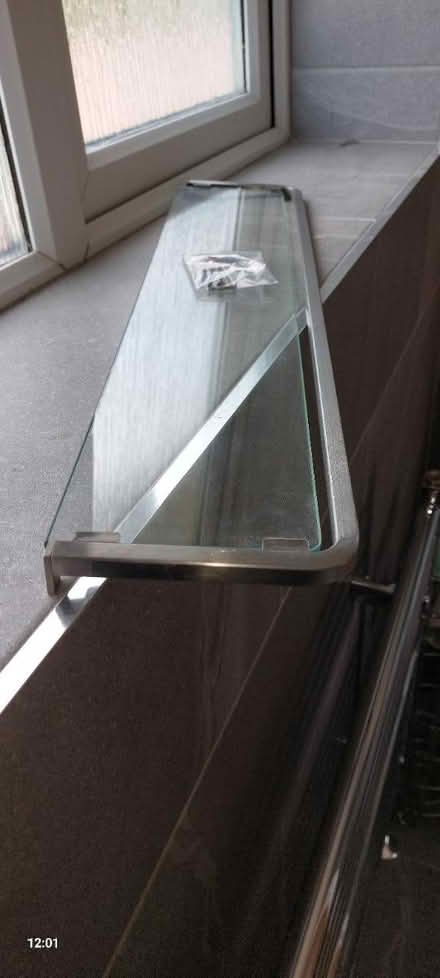 Photo of free Glass bathroom shelf (Horsham RH12) #1