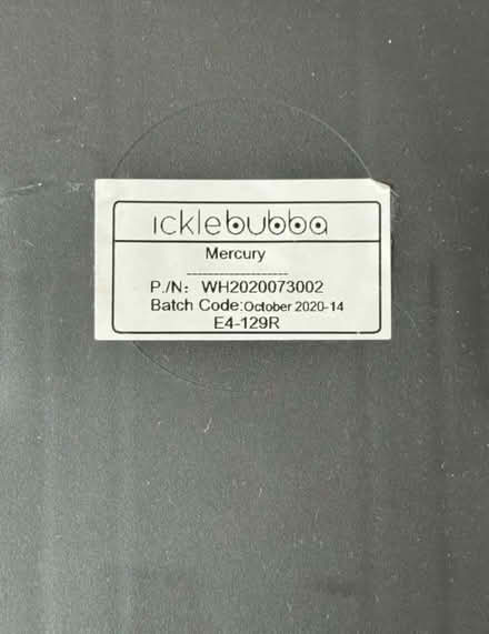 Photo of free Ickle Bubba Mercury Isofix Car Seat Base** Collection N11 (Bounds Green N11) #4