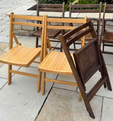 Photo of free Folding Chairs (The Ward, County Dublin) #1
