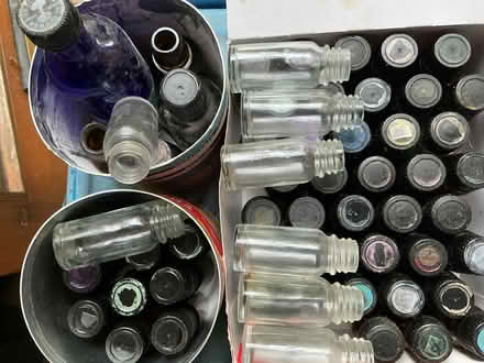Photo of free Glass bottles, mostly 10ml (Staveley LA8) #1