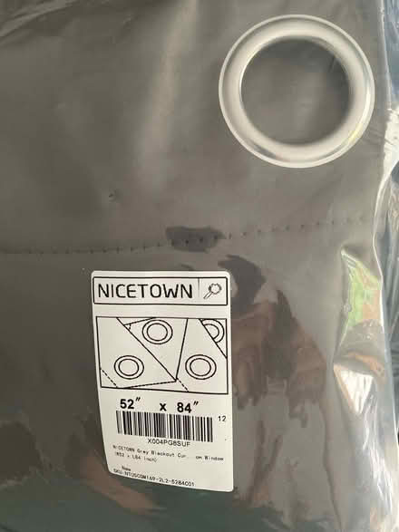 Photo of free Gray thermal curtains (2 pairs) (Kensington / Aspen Hill) #3