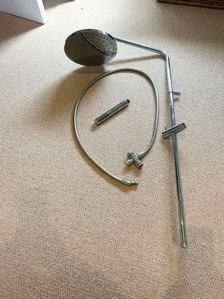 Photo of free Chrome double shower head (Christleton CH3) #1