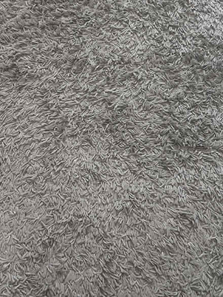 Photo of free IKEA Soft grey shag pile area rug (Streatham Vale SW16) #2