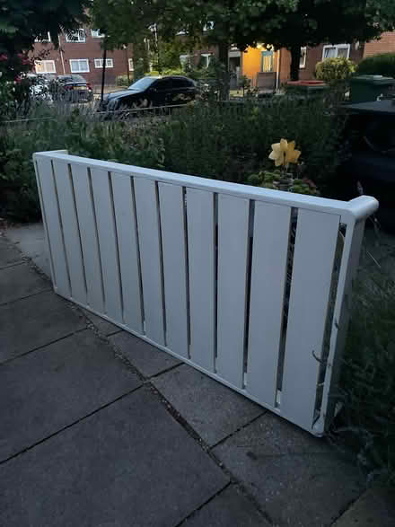 Photo of free Single sturdy bed frame (E16 Custom House) #1