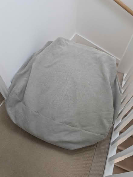 Photo of free Grey Fabric Bean Bag Chair (Dunelm) (Merton SW19) #2