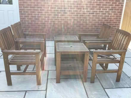Photo of free Garden Chairs & Matching Tables (Bromborough CH62) #2